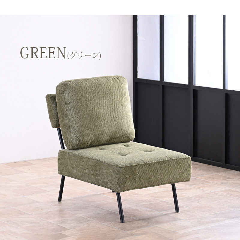 ソファ ソファー 1人掛け 1人 おしゃれ 背もたれ付き ベンチ ベンチチェア チェア コンパクト 脚付き クッション モダン 1人用 シンプル st19-7u 【玄関渡し】 | ブランド登録なし | 02