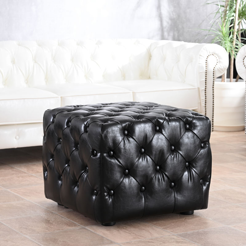 スツール オットマン チェスターフィールド おしゃれ ヴィンテージ