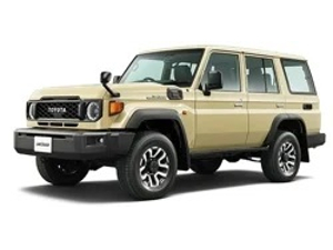 ランドクルーザー トヨタ 70 系 フロント バンパー クローム メッキ