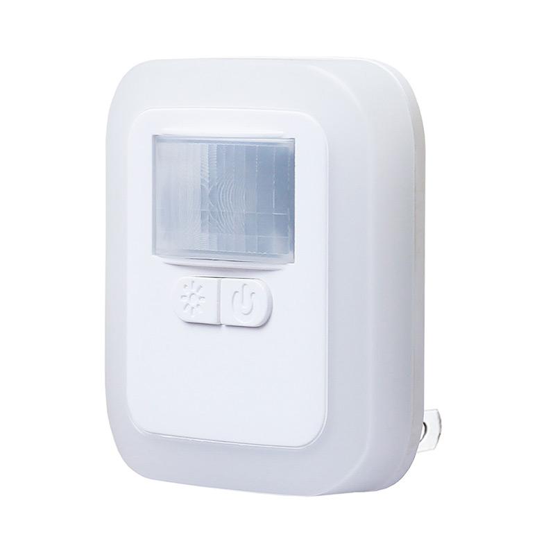 人感 センサーライト LEDライト フットライト 照明 室内 屋外 給電式 自動 点灯 LED 玄関 廊下 トイレ コンセント おしゃれ 足元灯 小型 日本語の説明書|guponnextstore|12
