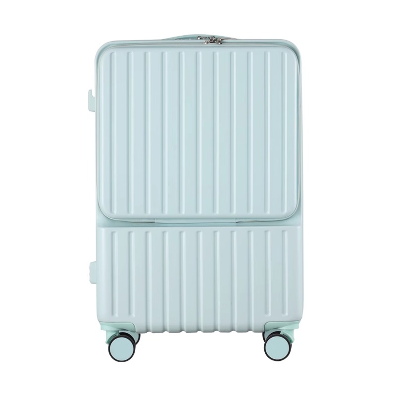 スーツケース キャリーケース 機内持ち込み 多機能スーツケース フロントオープン 前開き 超軽量 大容量 USBポート付き 充電口  カップホルダー付き 43L/69L｜guren｜04