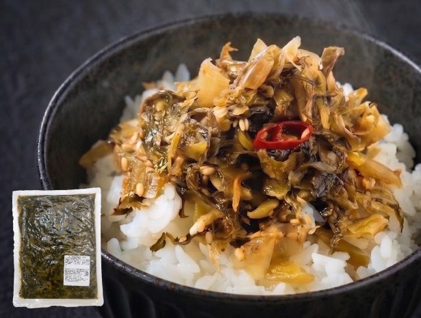 ご飯のお供 高菜 ピリ辛高菜油炒め 500g 辛子高菜 高菜漬け 高菜油炒め 九州 たかな 漬物