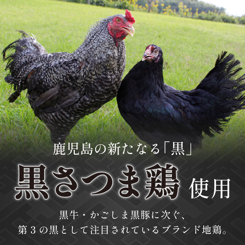 黒さつま鶏 バラエティセット 鹿児島 地鶏 炭火焼き モモ肉 もも肉