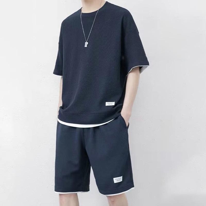 セットアップ メンズ 半袖 Tシャツ ショートパンツ パジャマ ルーム