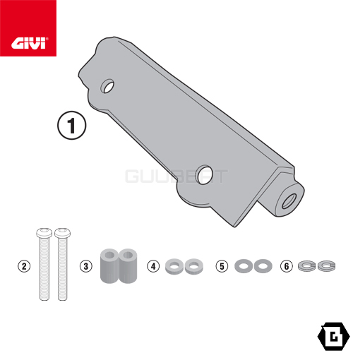 GIVI（ジビ） GIVI ES1161 サイドスタンド エクステンション アルミ