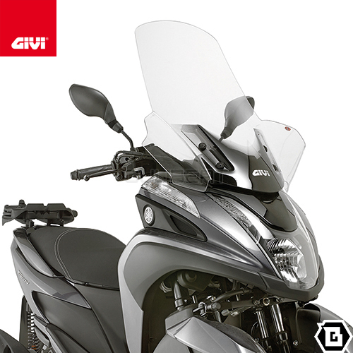 【12/30当店在庫品】GIVI 2120DT スクリーン／YAMAHA TRICITY