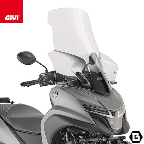GIVI（ジビ） GIVI D2136ST クリアスクリーン｜YAMAHA XMAX 400 / XMAX