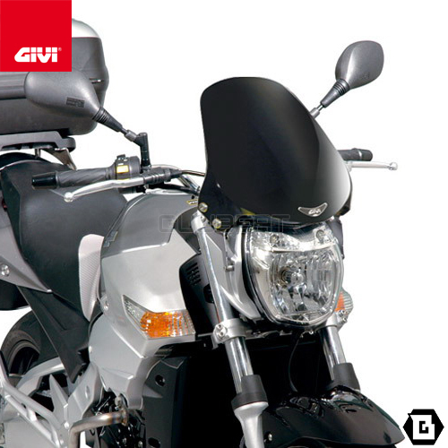 GIVI 245N スクリーン／KAWASAKI ER 6N (05 - 08) / KTM DUKE 690 (12 - 19) 他専用／ジビ :  245n : GUUBEAT-MOTO - 通販 - Yahoo!ショッピング