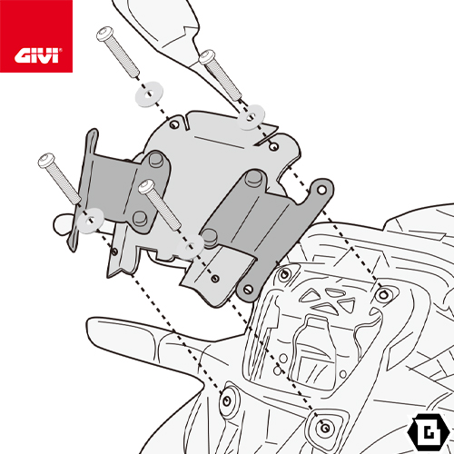 GIVI（ジビ） GIVI 5132DT スクリーン クリア 大型ウインドシールド