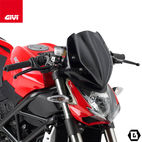 GIVI A781A フィッティングキット スクリーン用／DUCATI STREETFIGHTER 848 / 1098 (09 - 15)専用／ジビ  : a781a : GUUBEAT-MOTO - 通販 - Yahoo!ショッピング