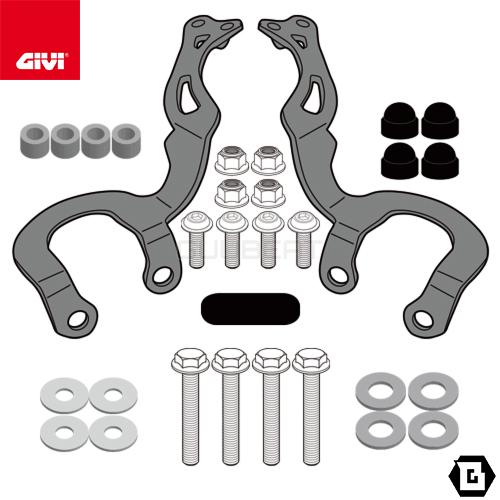 GIVI AL6419A フィッティングキット ユニバーサルスクリーン用／TRIUMPH TRIDENT 660 (21 - 23)専用／ジビ :  al6419a : GUUBEAT-MOTO - 通販 - Yahoo!ショッピング