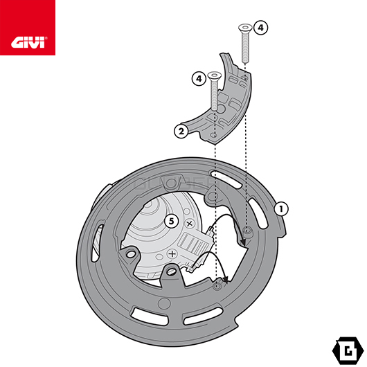 GIVI PR5119 ラジエーターガード／BMW S 1000 R (14 - 20) / BMW S