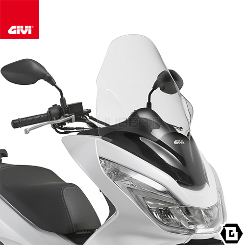 GIVI D1136ST スクリーン／HONDA PCX 125-150 (14 - 17) / PCX 150 (18