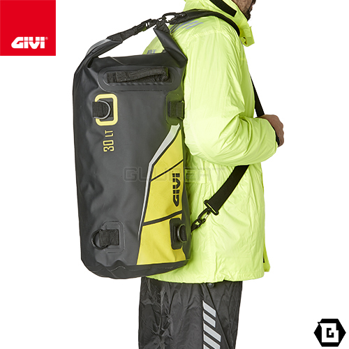 GIVI EA114CM Easy-T 防水ドラムバッグ グレー・イエロー 