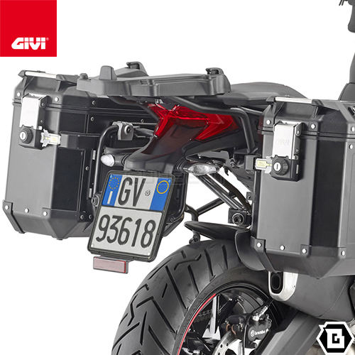 GIVI PLOR7412CAM サイドケースホルダー PL ONE-FIT CAM-SIDE OBKN