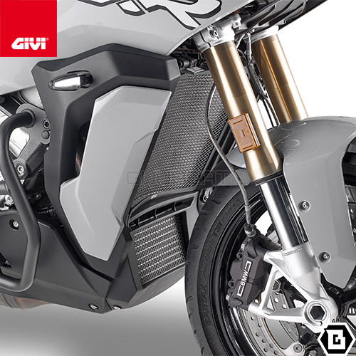 S1000XR GIVI ウインドウスクリーン BMW S1000XR 20- ウインドスクリーン 55.5x46 クリア GIVI