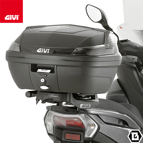 GIVI SR2120 スペシャルリアラック リアキャリア／YAMAHA TRICITY 125-155 (14 - 23) / MBK  TRYPTIK 125 (14 - 17)専用