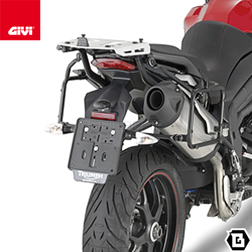 GIVI SR6404 スペシャルリアラック リアキャリア／TRIUMPH