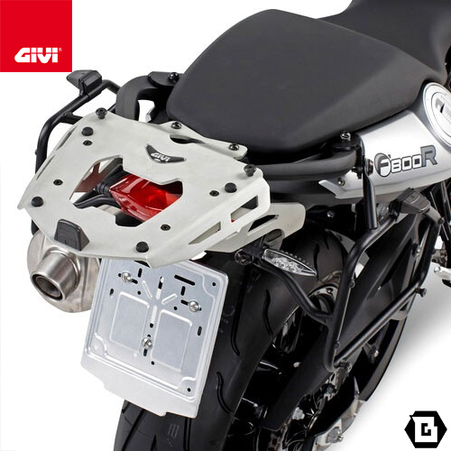GIVI（ジビ） 【セール9/30まで】GIVI SRA6403 シルバー アルミベース