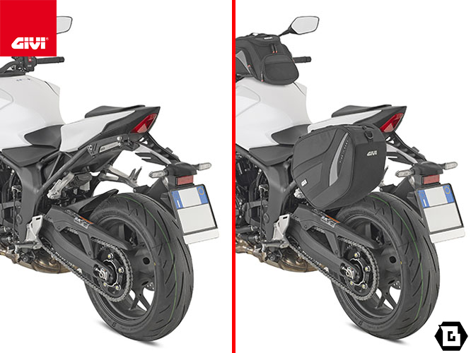 GIVI（ジビ） GIVI STL4137 サイドバッグホルダー STELTHシステム 左右