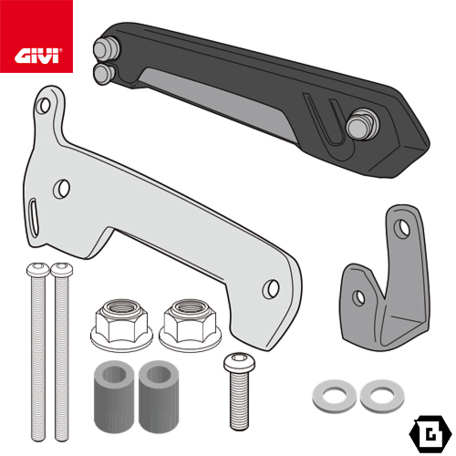 GIVI（ジビ） GIVI TN9059 エンジンガード クラッシュバー ブラック