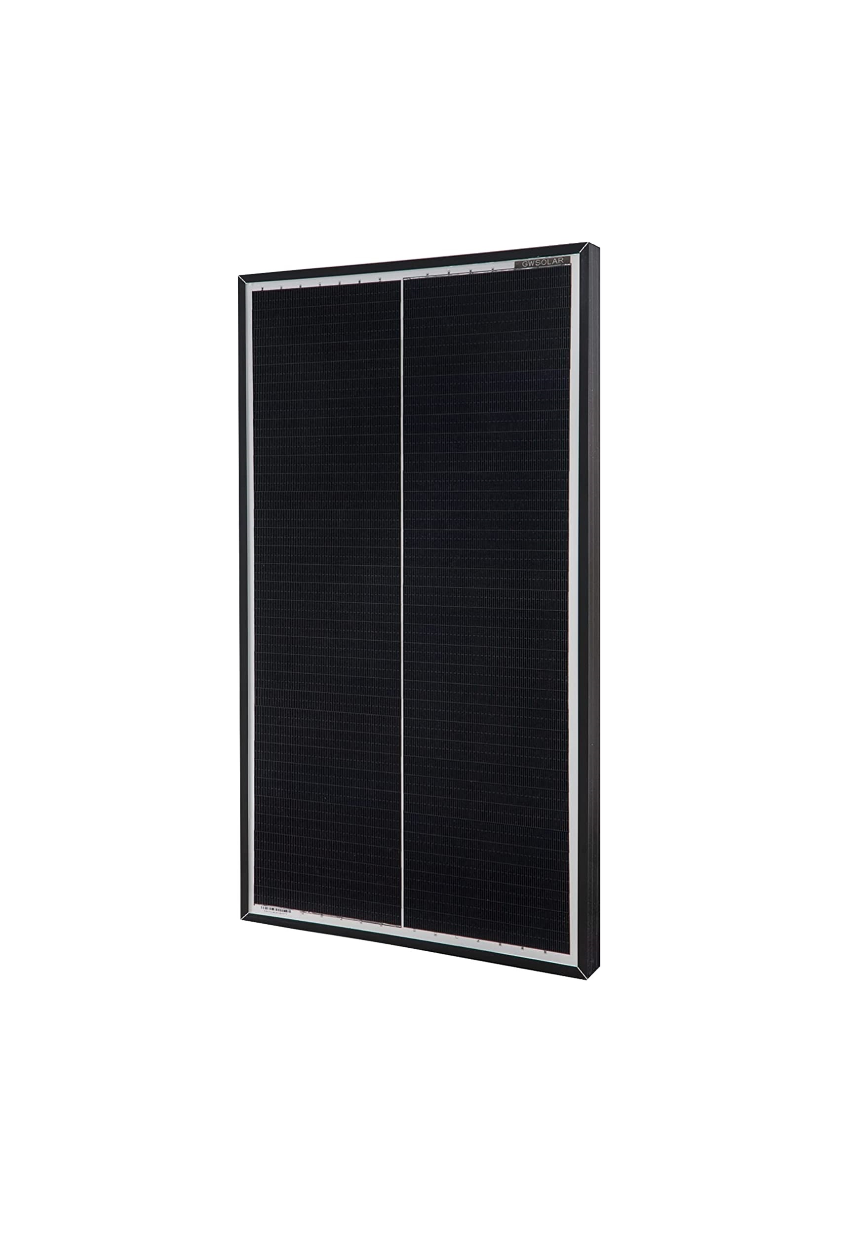 GWSOLAR 影に強い! ソーラーパネル24W 単結晶PERCセル【2並列 /24V充電