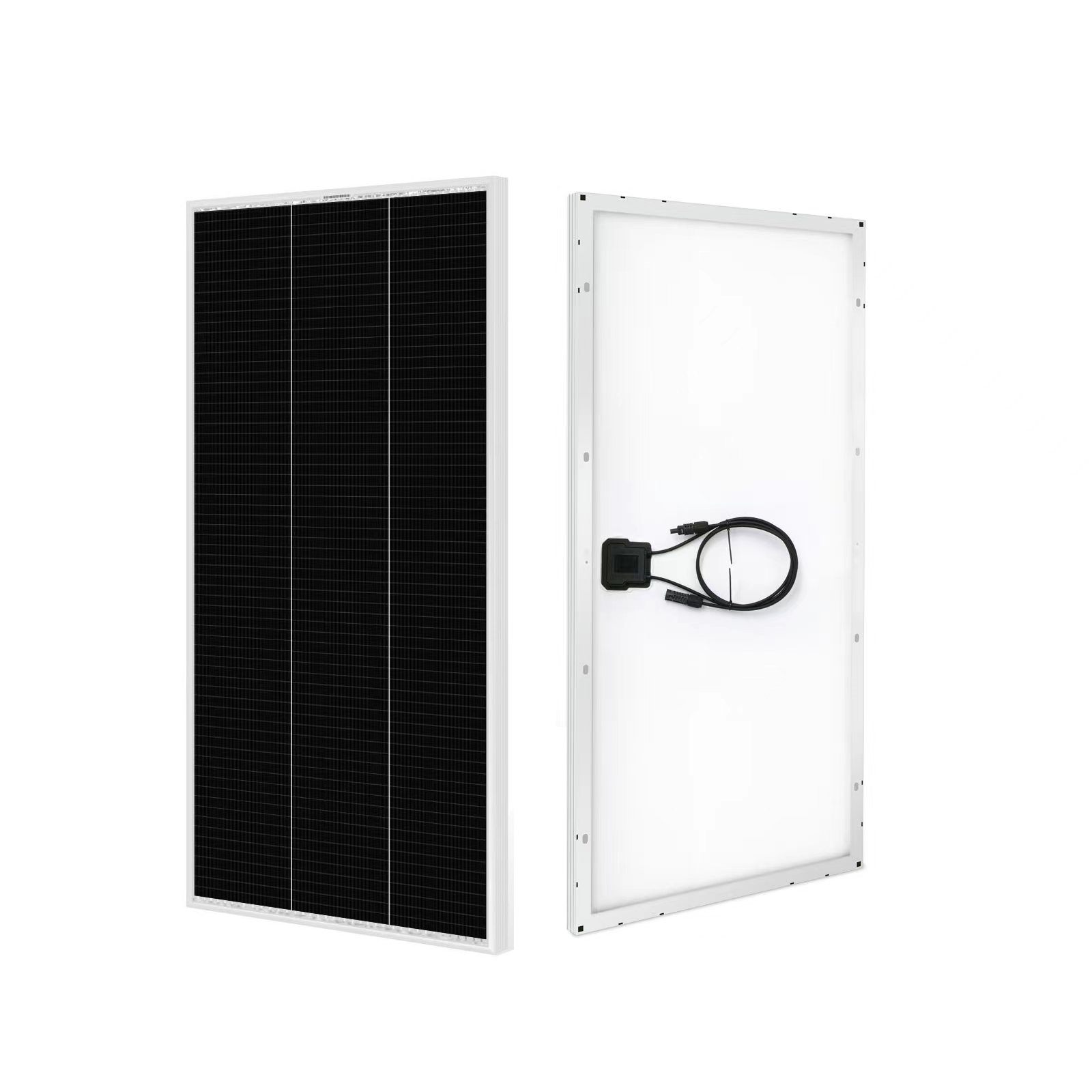 GWSOLAR 影に強い!! 120W 変換効率20.8% 太陽光パネル２枚組セット( 全