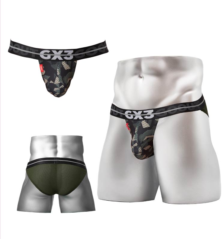 GX3 2枚パンツセット GX3/ジーバイスリー GOOUT MESH マイクロビキニ