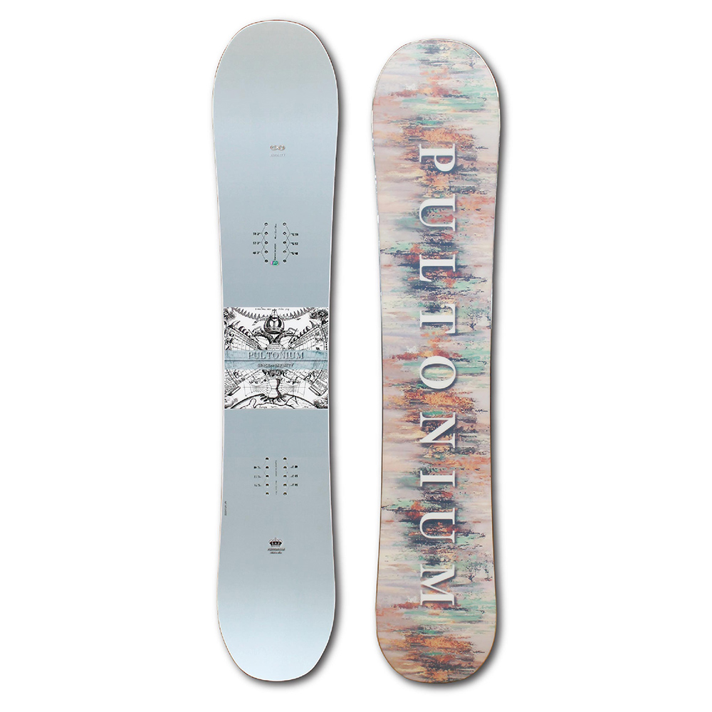 PLUTONIUM スノーボード、板（モデル年式：23ー24モデル