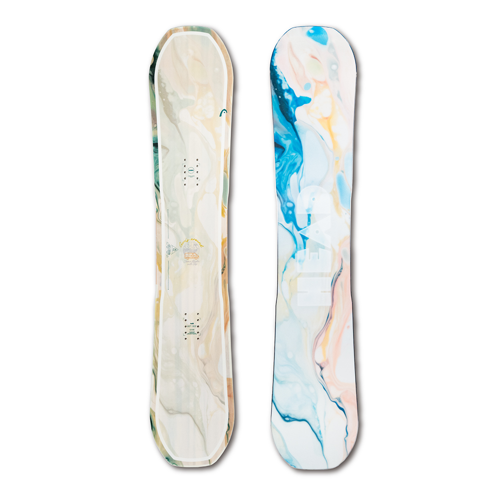 HEAD スノーボード、板（フレックスタイプ：ダブルキャンバー