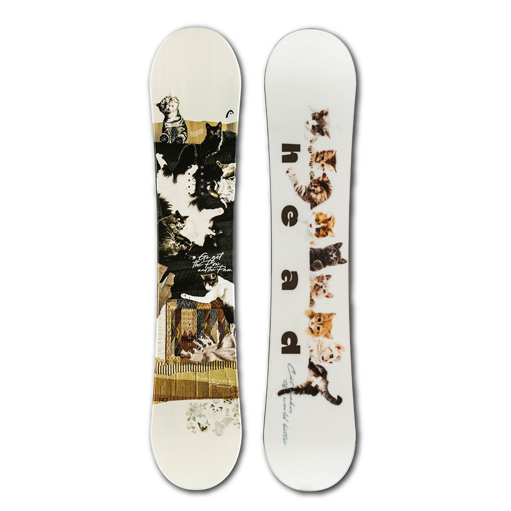 HEAD スノーボード、板（フレックスタイプ：ダブルキャンバー