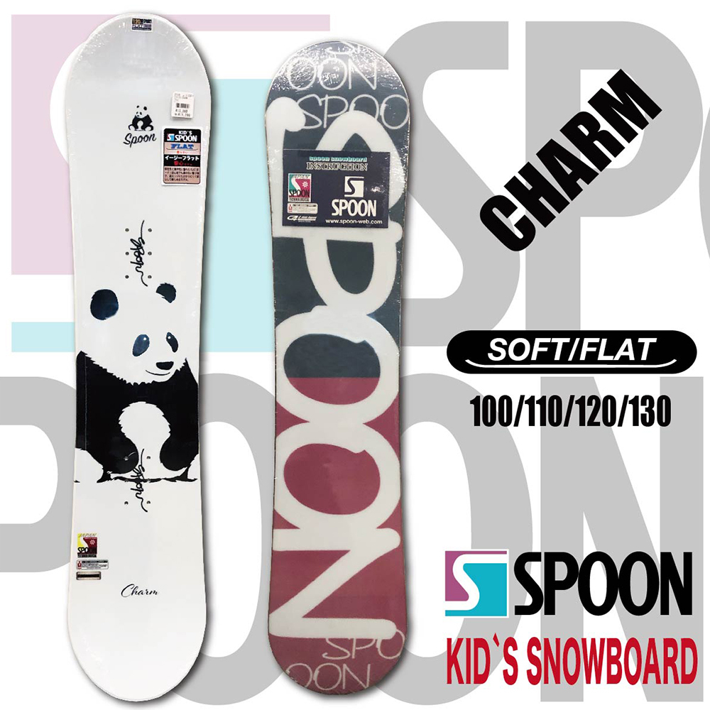 スノーボード キッズ ジュニア 子供 SPOON フラット : 20-kidsboard