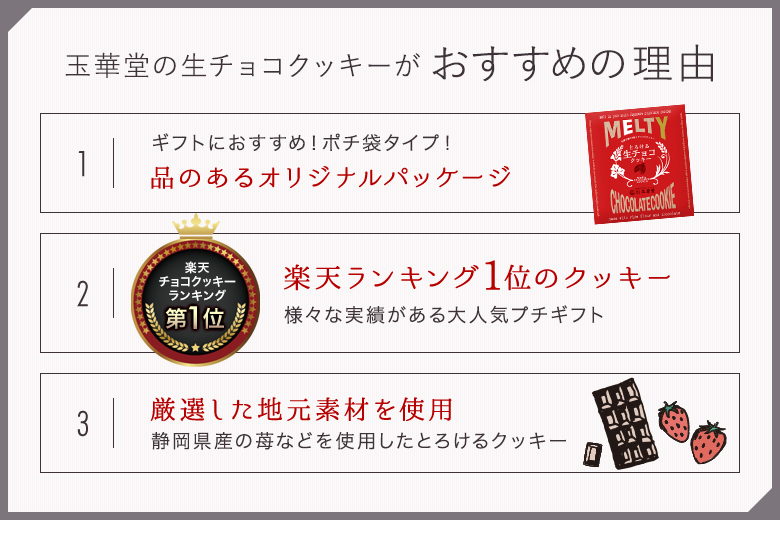 玉華堂の生チョコクッキーがおすすめの理由
