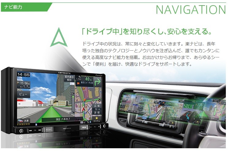 Pioneer - カロッツェリア 楽ナビ AVIC-RZ09 ETCの+spbgp44.ru