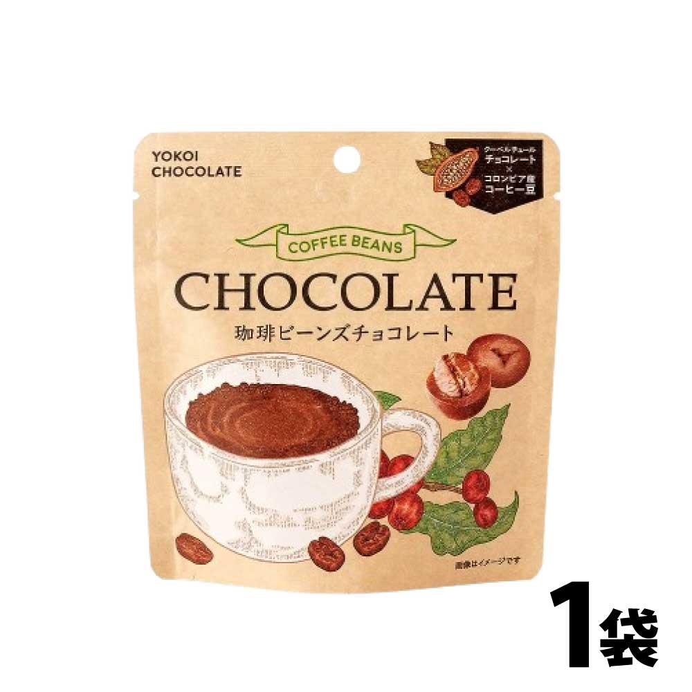 珈琲ビーンズチョコレート クーベルチュール 35g 横井チョコレート