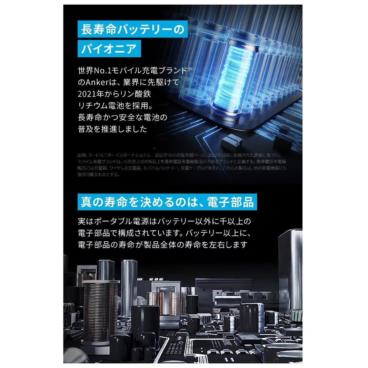 その他 Anker - Anker A1772511 Solix F1500 Anker SOLIX F1500 Portable Power Station - 1,536Wh | 1,800W
