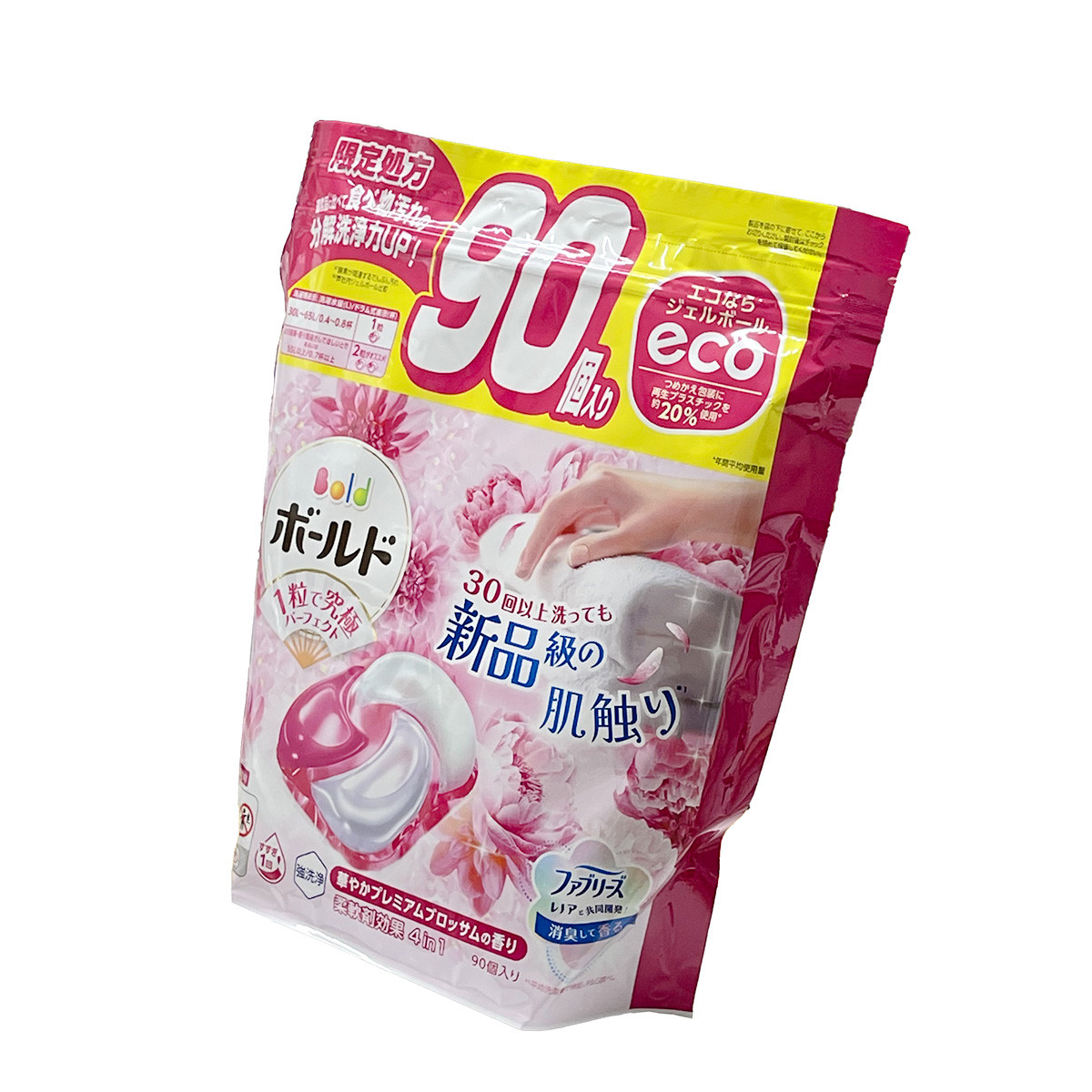 ボールド ジェルボール 4D プレミアム　 詰替え 92個×4個 368個 ヨドバシ.com - ボールド ボールドジェルボール4D 華やか