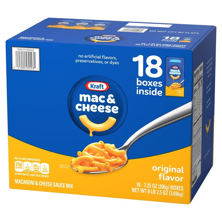 クラフト マカロニアンドチーズ 206gx18パック : GYY - 通販 - Yahoo