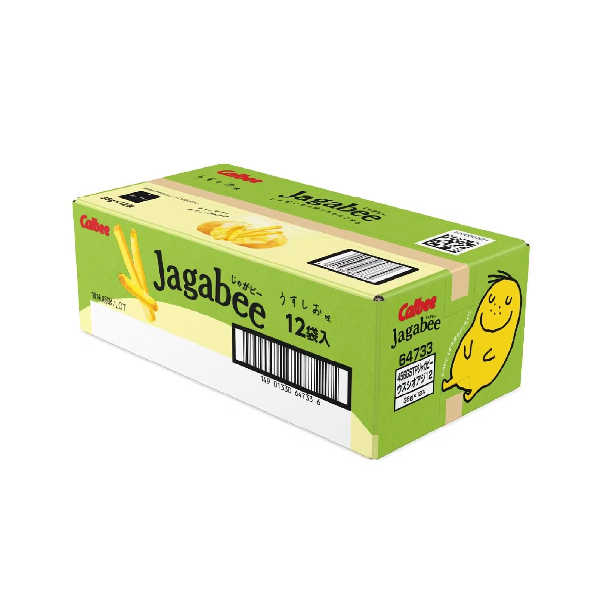 カルビー（Calbee） じゃがビー うすしお味 38g × 12袋 : GYY - 通販