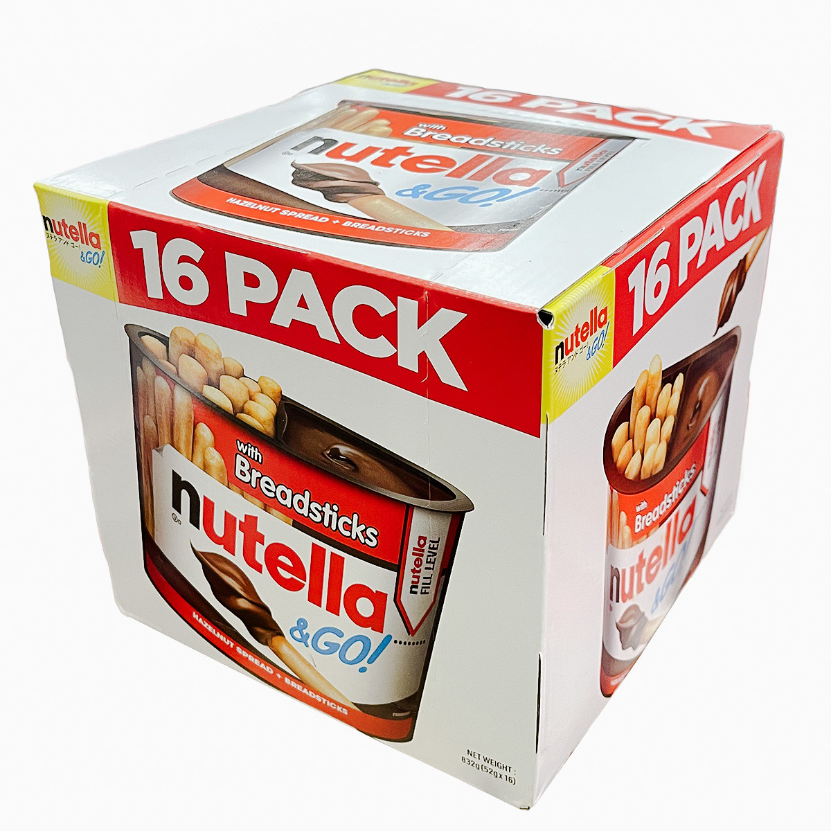 nutella フェレロ ヌテラ アンド ゴー! 52g x 16個 : GYY - 通販