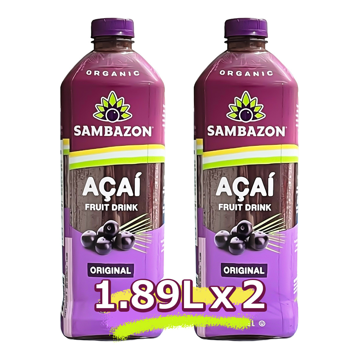 コストコ（Costco） サンバゾン オーガニック アサイードリンク 1.89