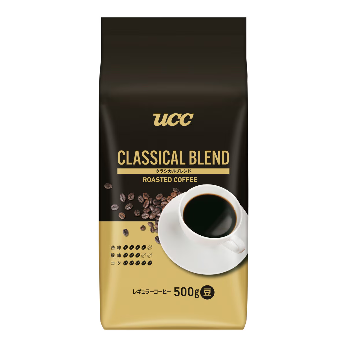 UCC UCC上島珈琲 クラシカルブレンド豆 500g x2(豆) コーヒー豆 : GYY