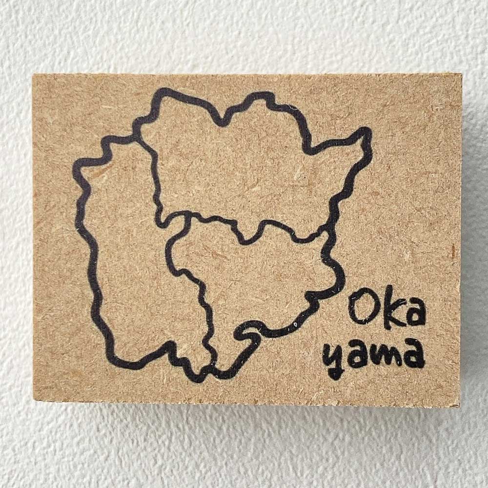 都道府県スタンプ 岡山 CP : stamp knot - 通販 - Yahoo!ショッピング