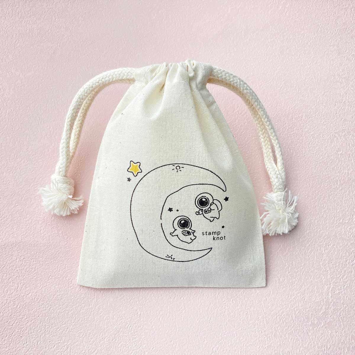 stampknot - 宇宙のなかま 巾着
