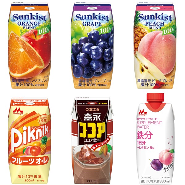 【10%OFF】森永乳業 お手軽200mlサイズ飲料などがお買い得!ストックにおすすめ