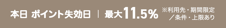 HAPPYDAY　最大11.5%