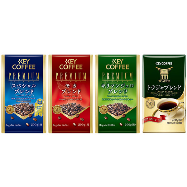 LOHACO - 【コーヒー粉】キーコーヒー KEY DOORS＋ モカブレンド