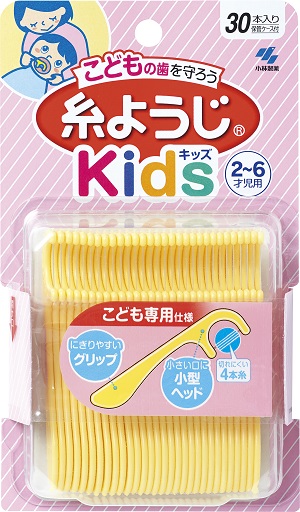 LOHACO - 小林製薬の糸ようじキッズ 子供用糸ようじ フロス