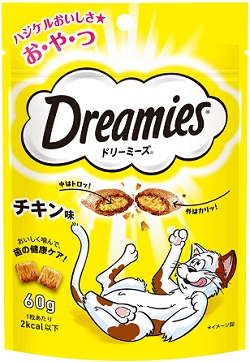 LOHACO - ドリーミーズ シーフード味 60g 3袋 キャットフード 猫 おやつ