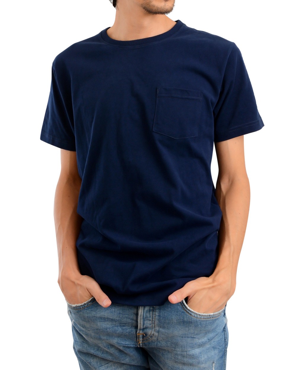 EL/エル Tシャツ 半袖 綿100％ ポケット 無地 天竺 CQB0320E0003_l_a903.jpg